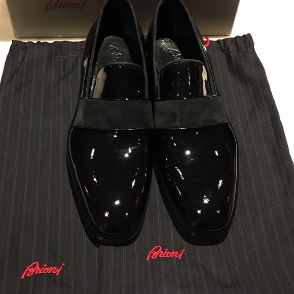 BRIONI tuxedo loafers *NWT* - Picture 3 of 14